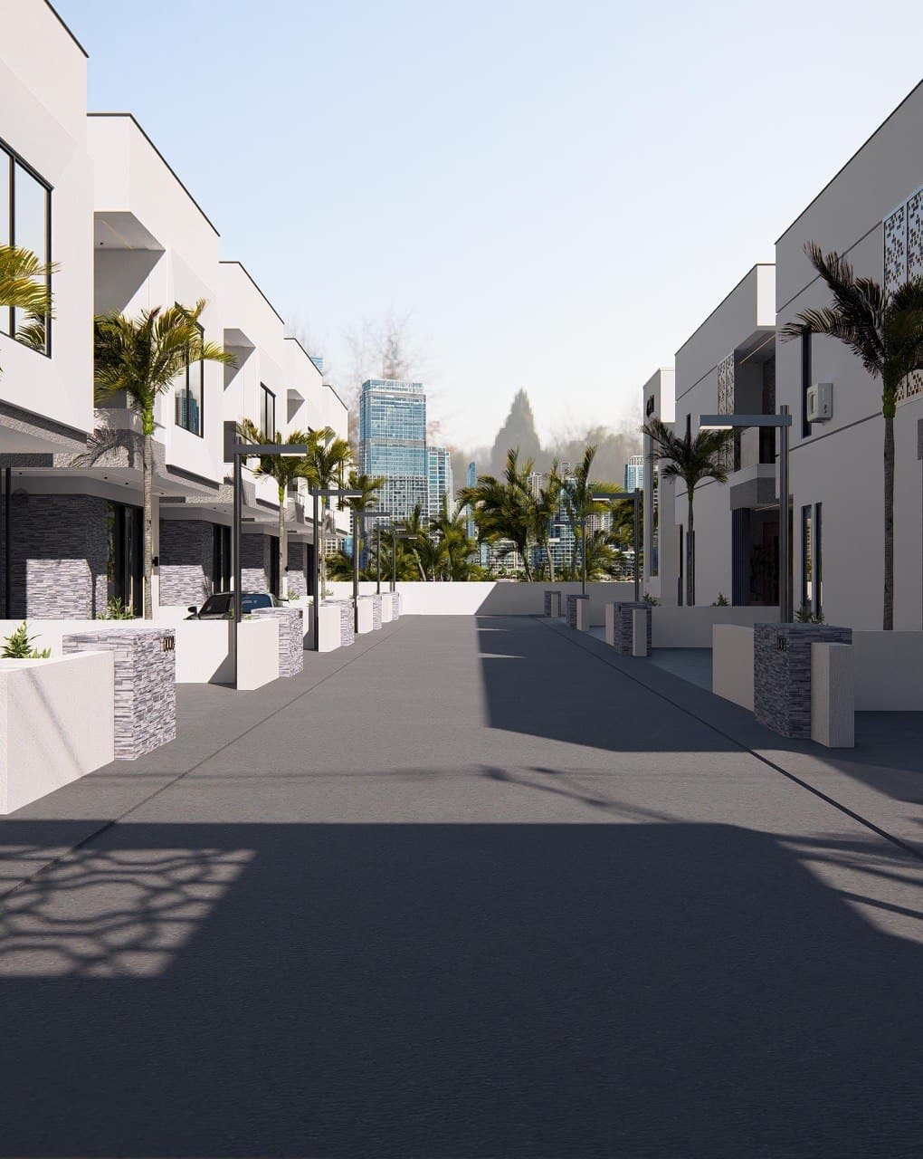 Havilah Homes development streetview