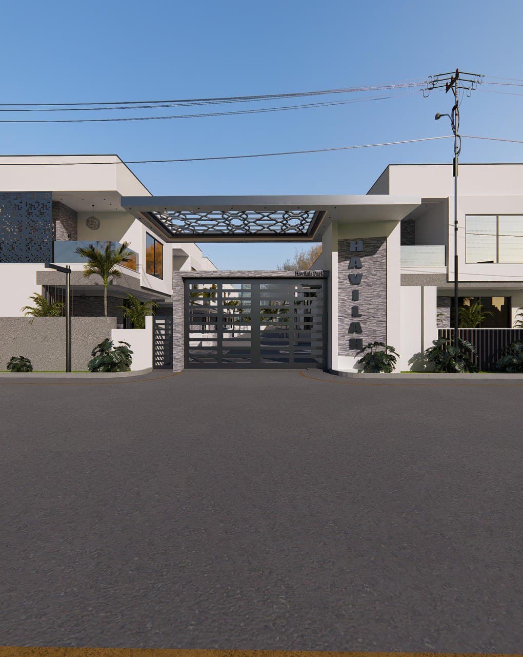 Havilah Homes entrance gate